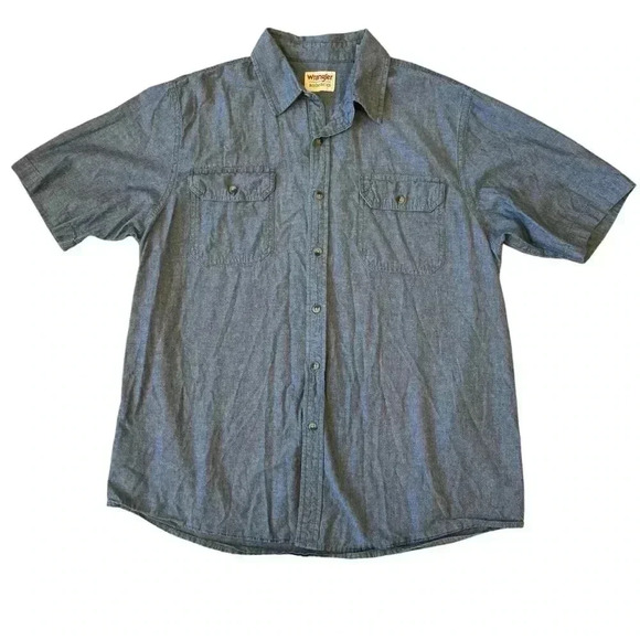 Wrangler Authentic Short Sleeve Button Down - Picture 1 of 6